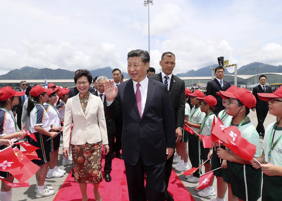 Xi Supports HKSAR to Contribute